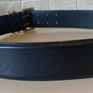 Mens unbranded Black Leather Belt, size 36